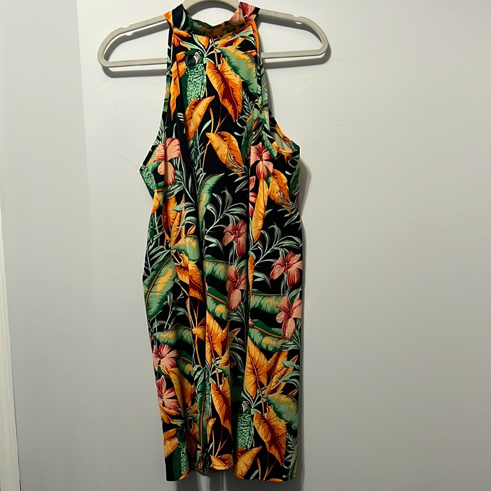 SHEIN | Women’s High Neck Tie Dress